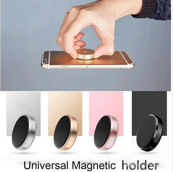 Universal Mini Magnetic Mobile Phone Holder Car Dashboard Bracket Cell Phone Holder Stand For iPhone X 8 SamsungS8 S6 LG Magnet Mount Holder