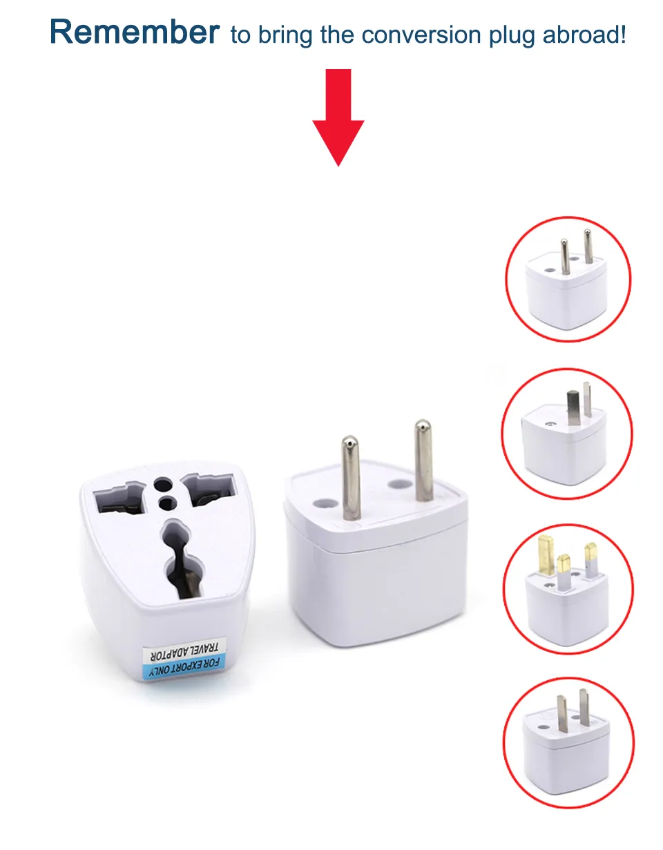 Universal Changeover plug Adapter UK US AU to EU AC Power Socket Plugs Multi-function Travel Charger Adapters Converter Outlet Adaptor