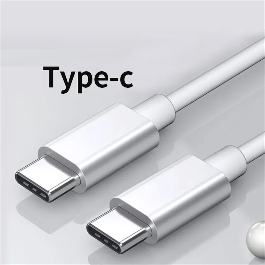 100W 5A Type c Cables 1m 2m 3m Thicker Micro USB-C Cable For Samsung S10 S20 Note 20 Huawei pc