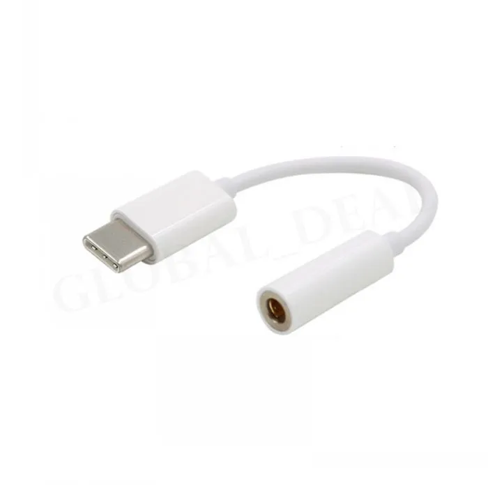 USB 3.1 Type-C to 3.5mm Earphones Cable Adapter Type C USB-C Male to Female Jack USB 3.1 Audio Aux Cord Adapter for Type-C Smartphone huawei