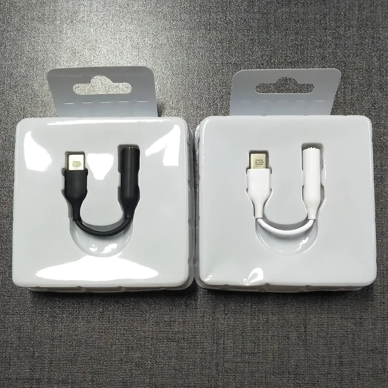 note 10 jack adapter earphones aux cable A70 audio headphone cable note10 USB C headset S10 NOTE22 PRO PLUS With retail packaging