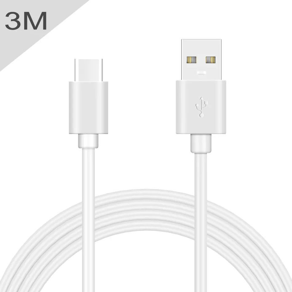 USB 2A Type C Cable Charging Cord Micro USB For Samsung Xiaomi Huawei Smart Phone Charger Cable Durable Cables For iPhone 14 13 12 11 in OPP Bag