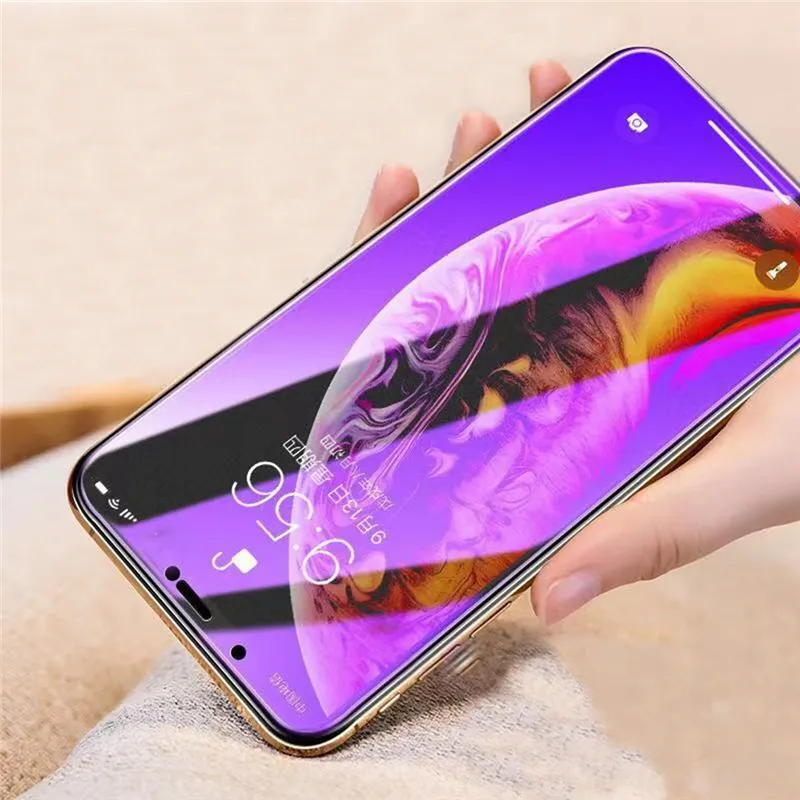 Anti Blue Light Screen Protector Tempered Glass Film For IPhone 15 Pro Max 14 13 12 Mini 12Pro 11 Pro Max Xs Xr X 8 7 6s Plus Samsung A13 A33 A53 A73 A14 A24 A54 5G