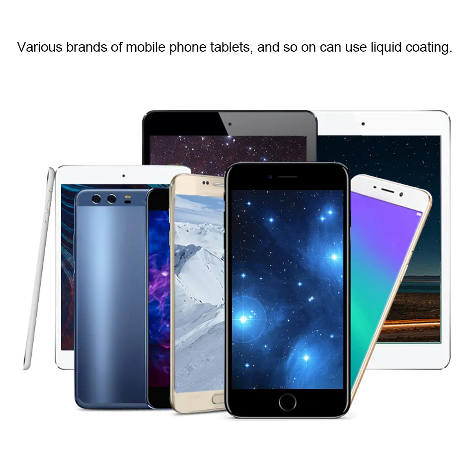 1ML Liquid Nano Technology Screen Protector 3D Curved Edge Anti Scratch Tempered Glass Film For iPhone 14 13 12 11 Pro Max Samsung S23 S22 Plus Ultra in Retail Box