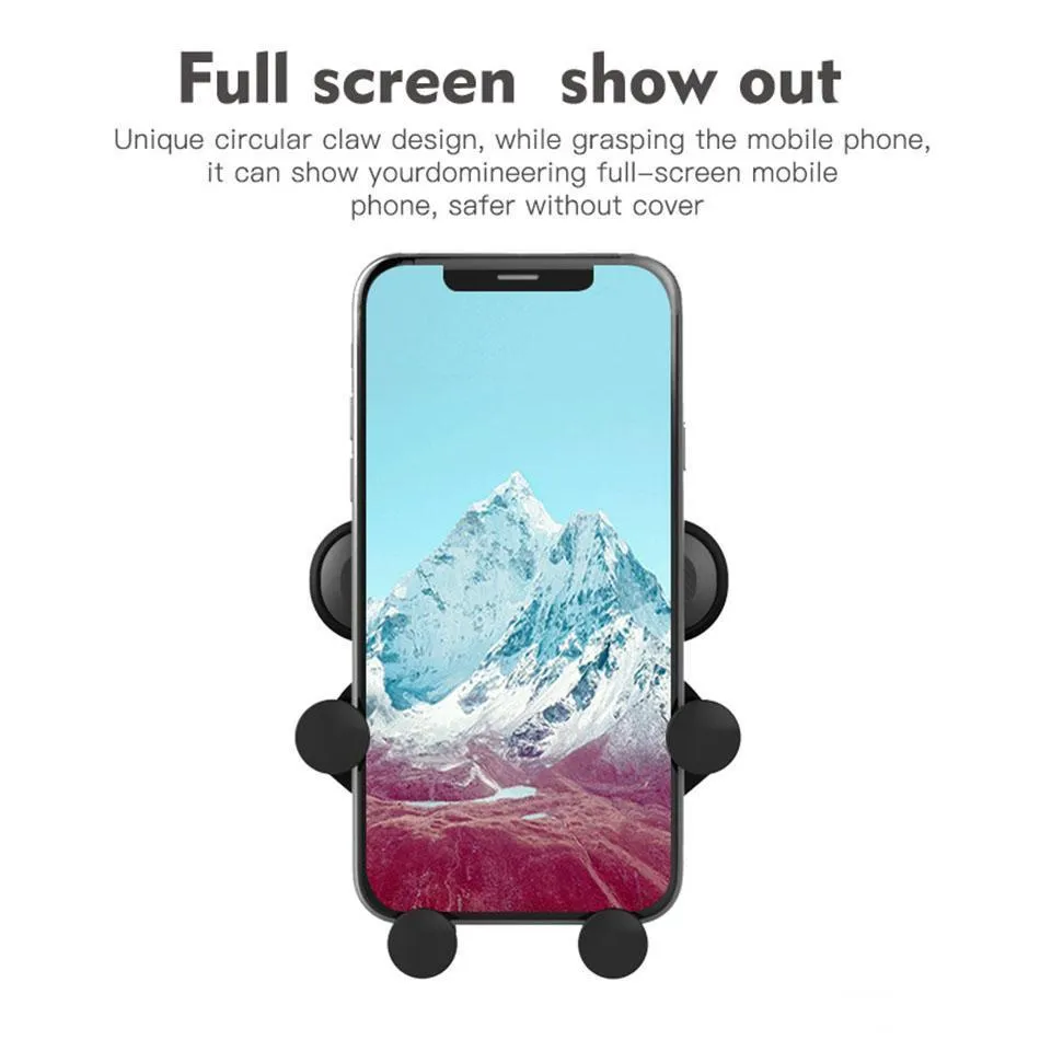 Universal Car Air Vent Mount Stand phone Holder this is one Gravity bracket for Phone In Car Stand Holder for all smartphone