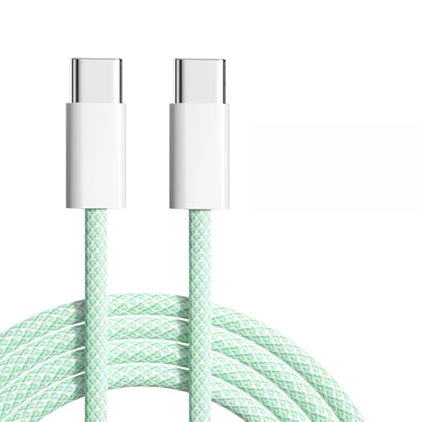 60W PD Type-C to C Cable for iPhone 15 Fast Charging Cables For Samsung Xiaomi Huawei Data 1M 2M Wire Type C