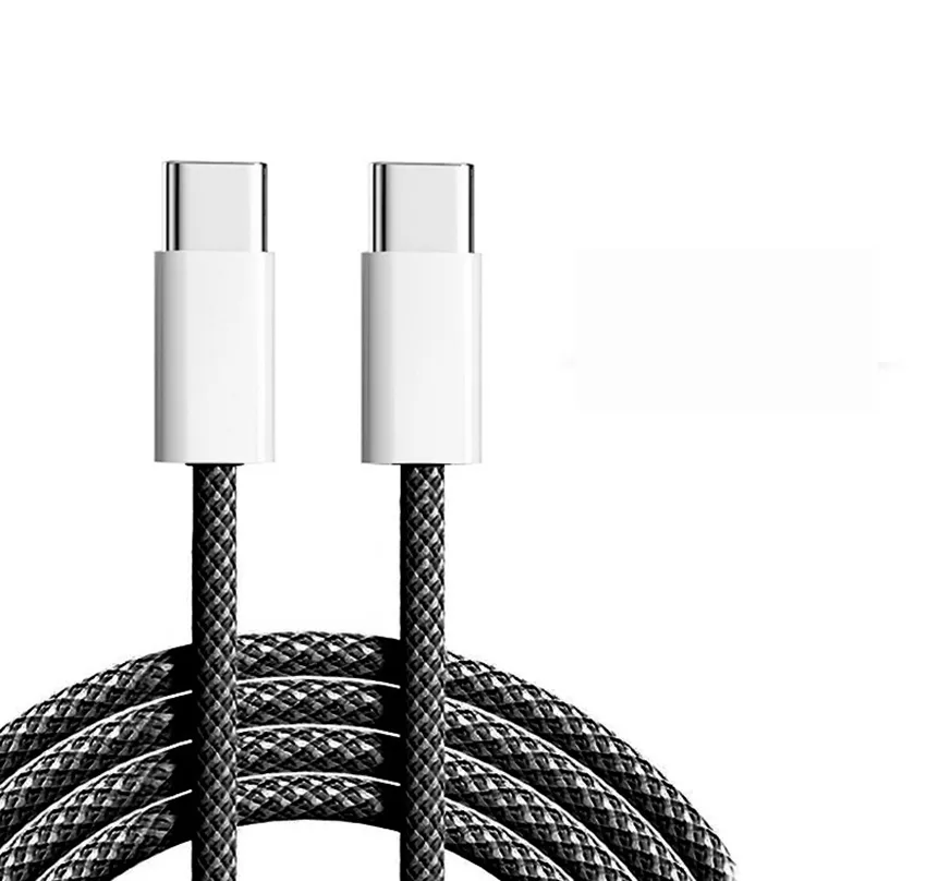 60W PD Type-C to C Cable for iPhone 15 Fast Charging Cables For Samsung Xiaomi Huawei Data 1M 2M Wire Type C