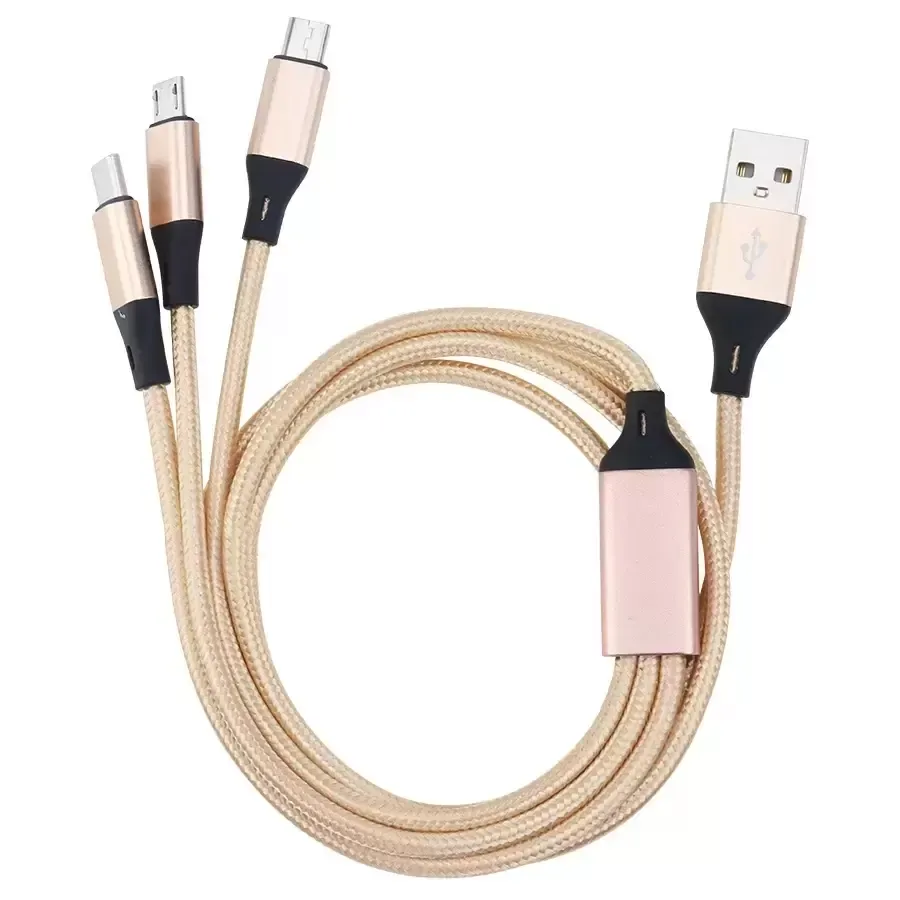 1.2M Nylon Braided Cables Multi colors USB Fast Charging Cable Type C Android Charger Cord For xiaomi Samsung Huawei Phones