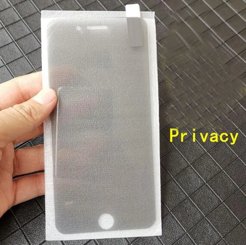 Privacy tempered glass screen protector For iphone 15 14 14pro 13 12 pro max 7 8 plus with pack anti-spy protect film